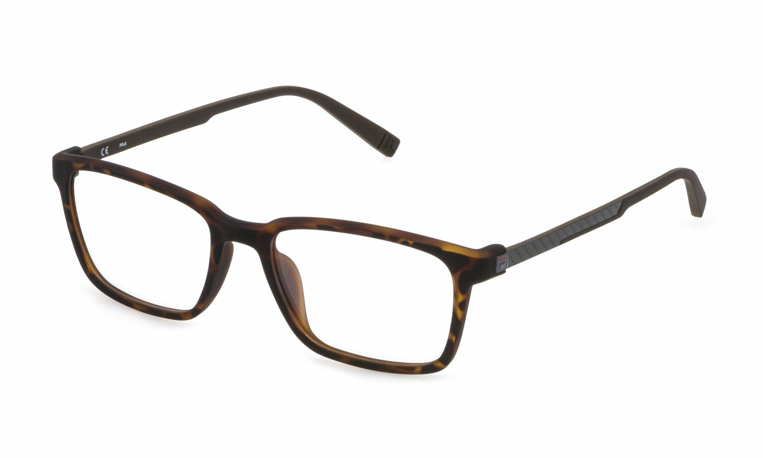 Front FILA VFI121 5307VE 07VE Brille Havana, Braun