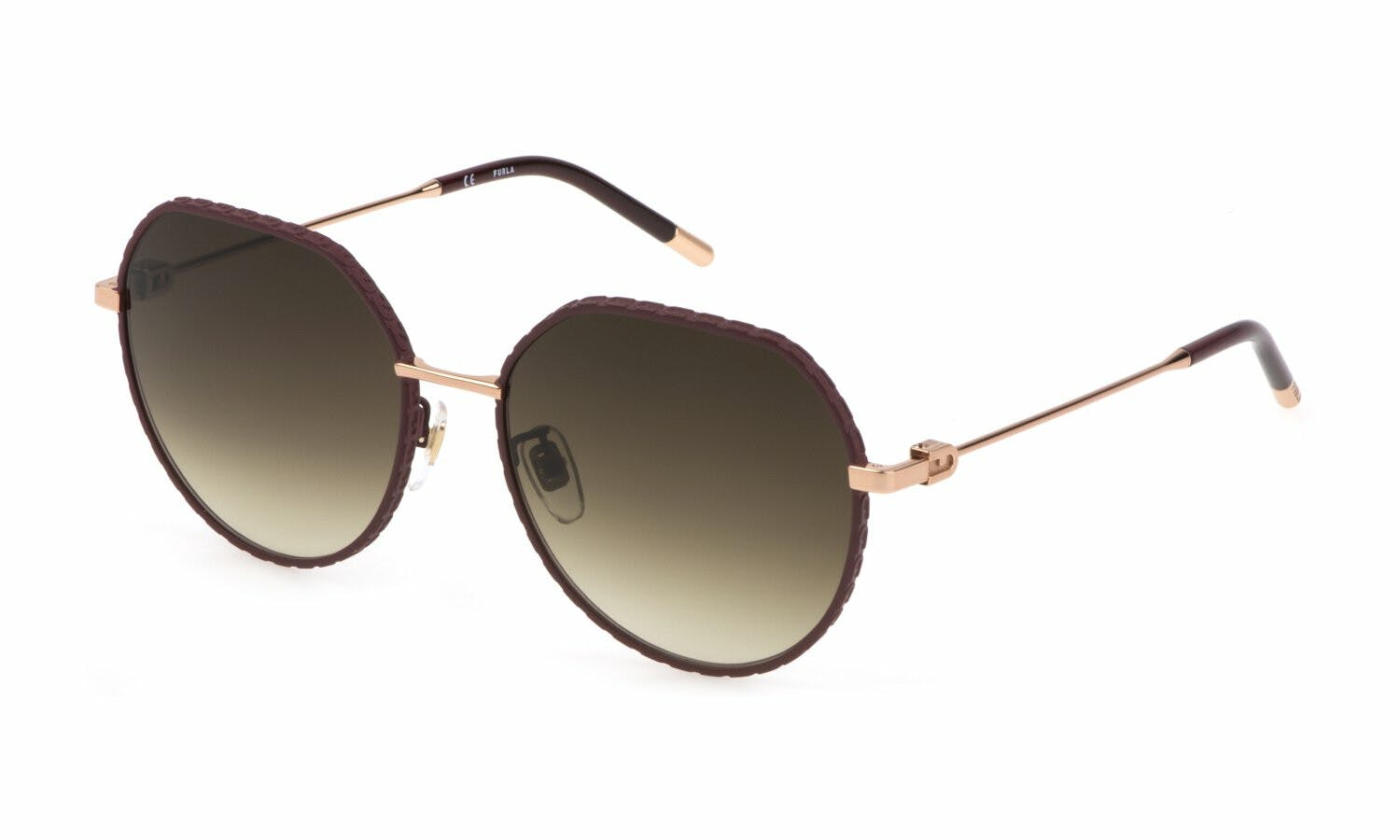 Front, Furla SFU627 5702AM Sonnenbrille