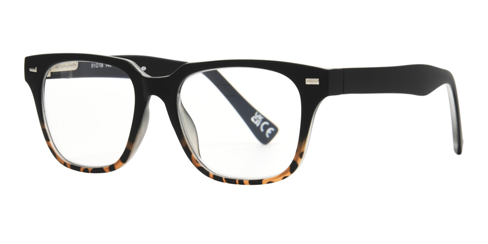 Angle_Left01 Foster Grant Mandi FGGC2303 BLK TOR 1 Fertiglesebrille Schwarz