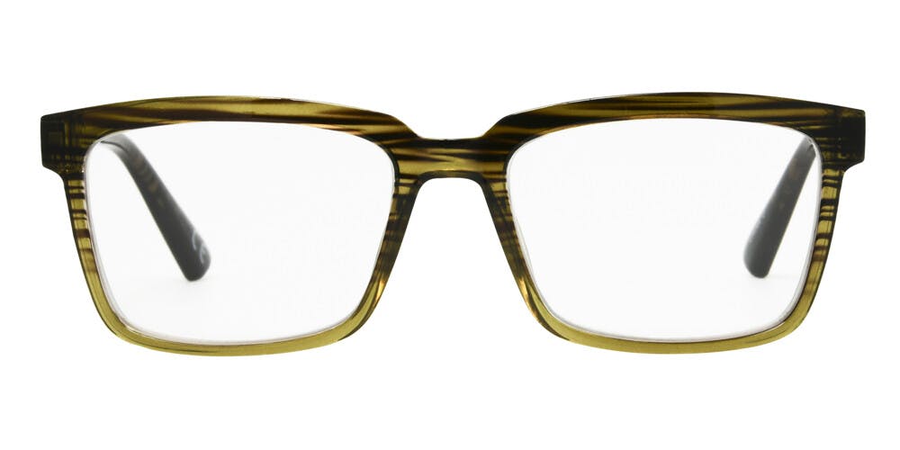 Front, Foster Grant Talan FGGC2308 OLV 1 Fertiglesebrille