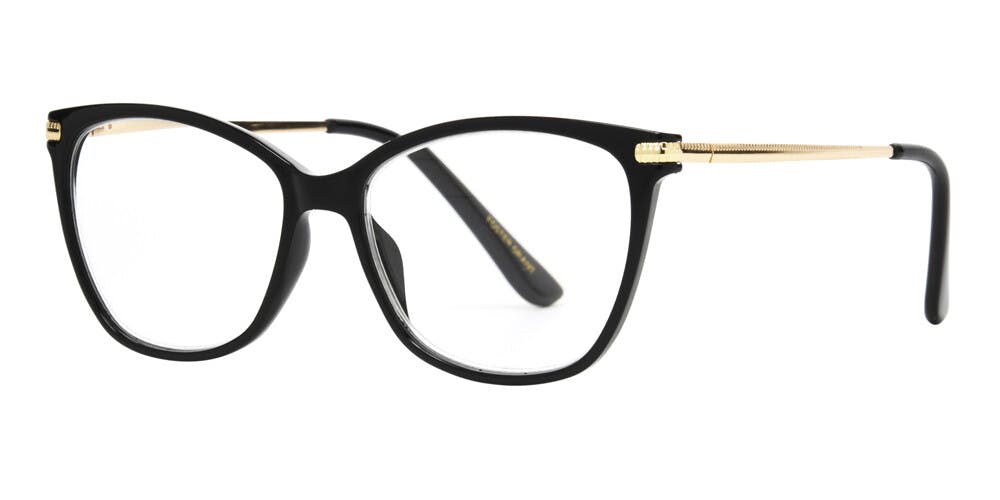 Angle_Left01, Foster Grant Aliana FGGC2314 BLK 2 Fertiglesebrille