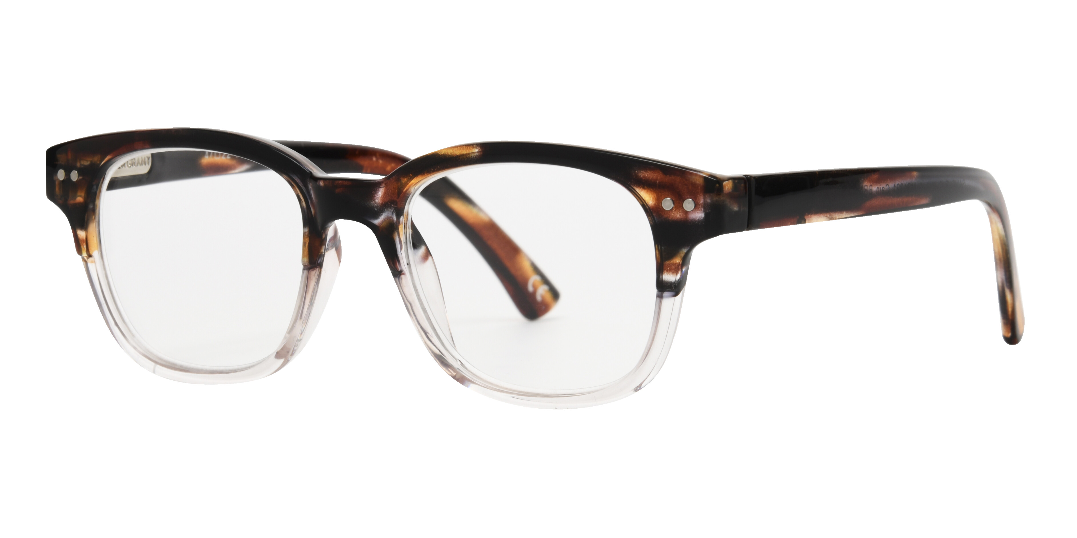 Angle_Left01 Foster Grant Cain FGGC2302 TOR CLR 2 Fertiglesebrille Havana, Transparent