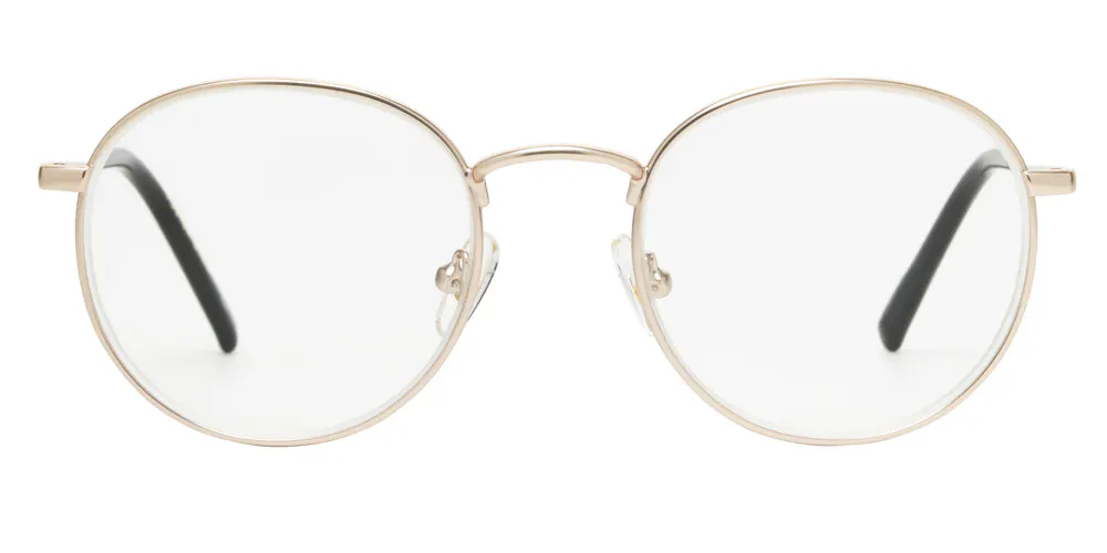 Front, Foster Grant Rowland FGGC2322 GLD 2 Fertiglesebrille