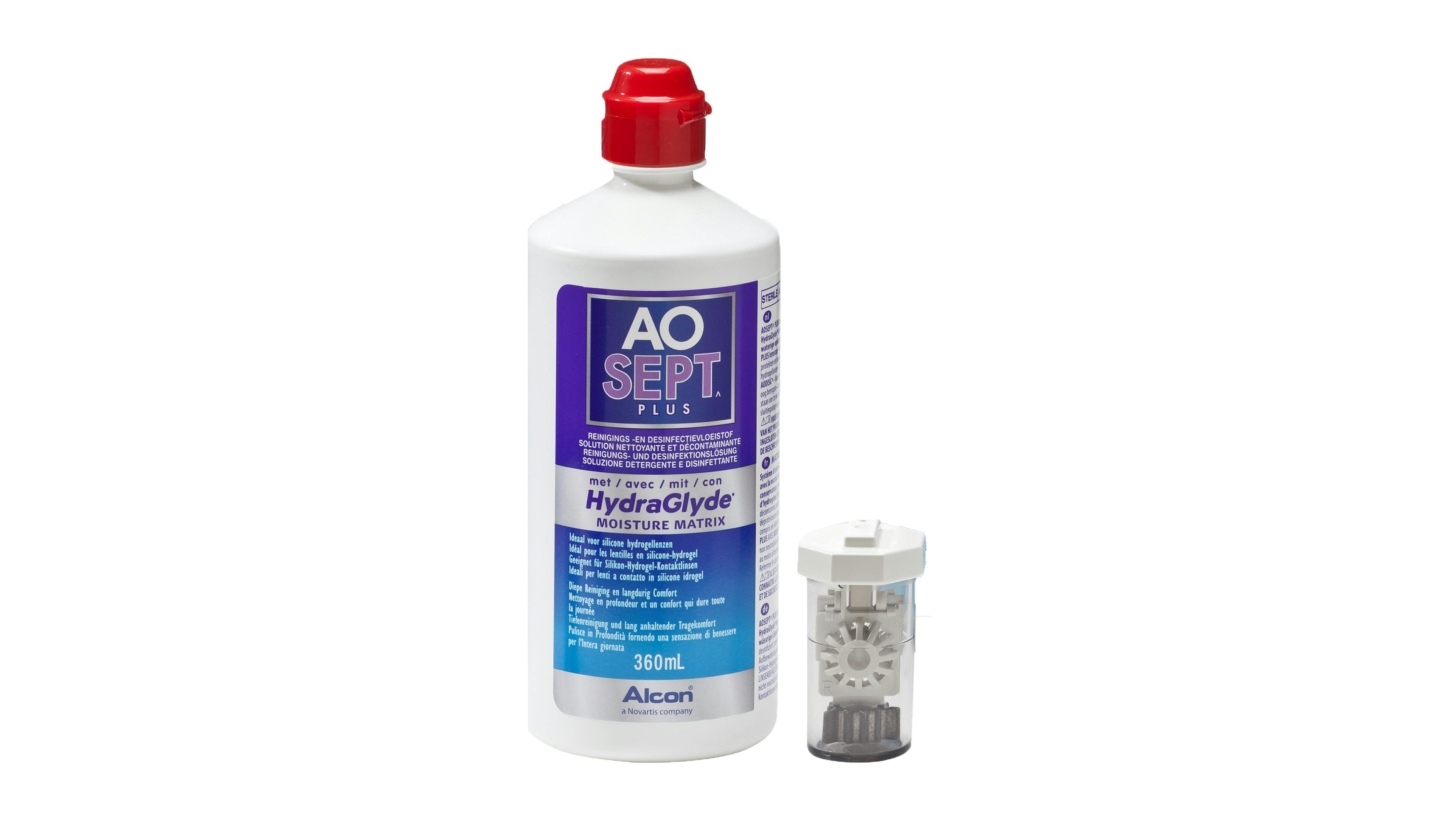 Angle_Left01, AOSEPT® Plus mit HydraGlyde® Peroxid Standardgröße 360ml