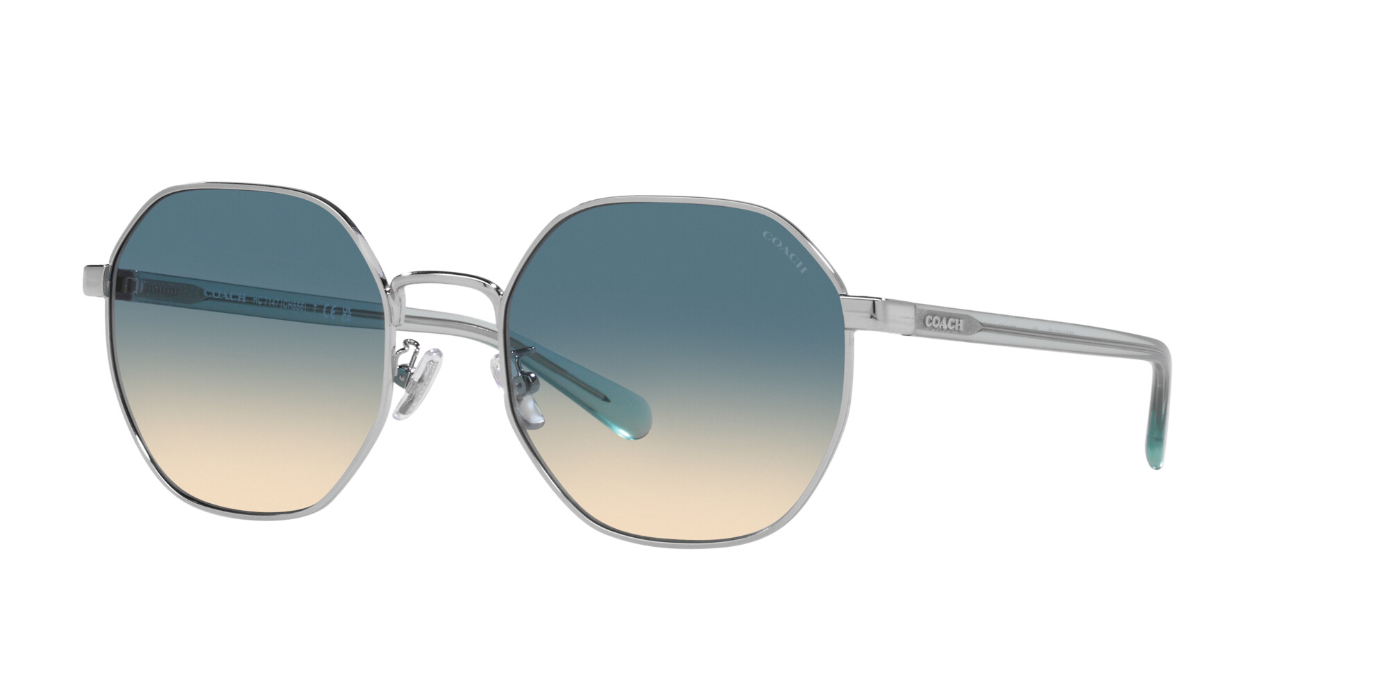 [products.image.angle_left01] Coach CH556 0HC7147 90014M Sonnenbrille