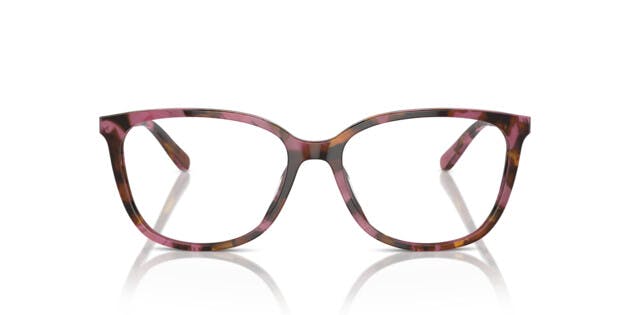 Front Michael Kors SANTA CLARA 0MK4067U 3998 Brille Lila, Havana