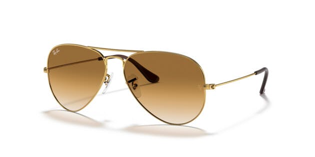 [products.image.angle_left01] Ray-Ban AVIATOR LARGE METAL 0RB3025 001/51 Sonnenbrille