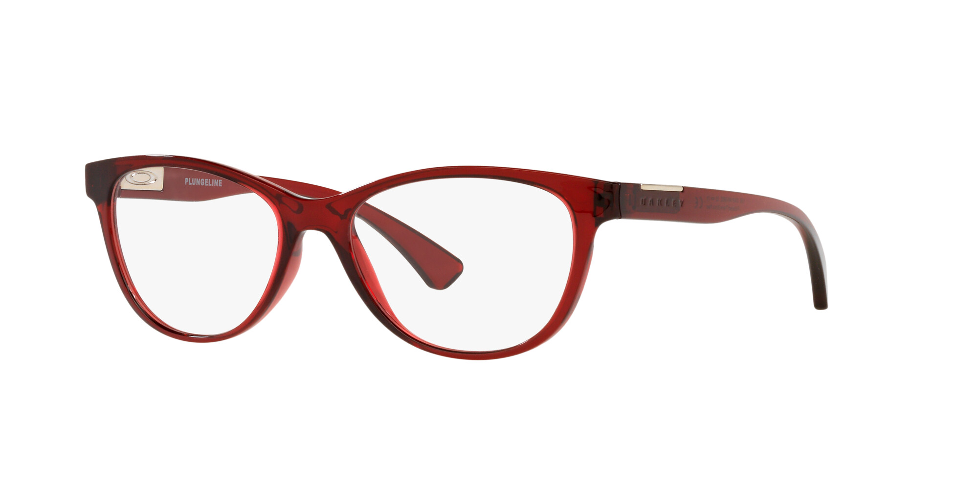 Angle_Left01 Oakley PLUNGELINE 0OX8146 814609 Brille Rot