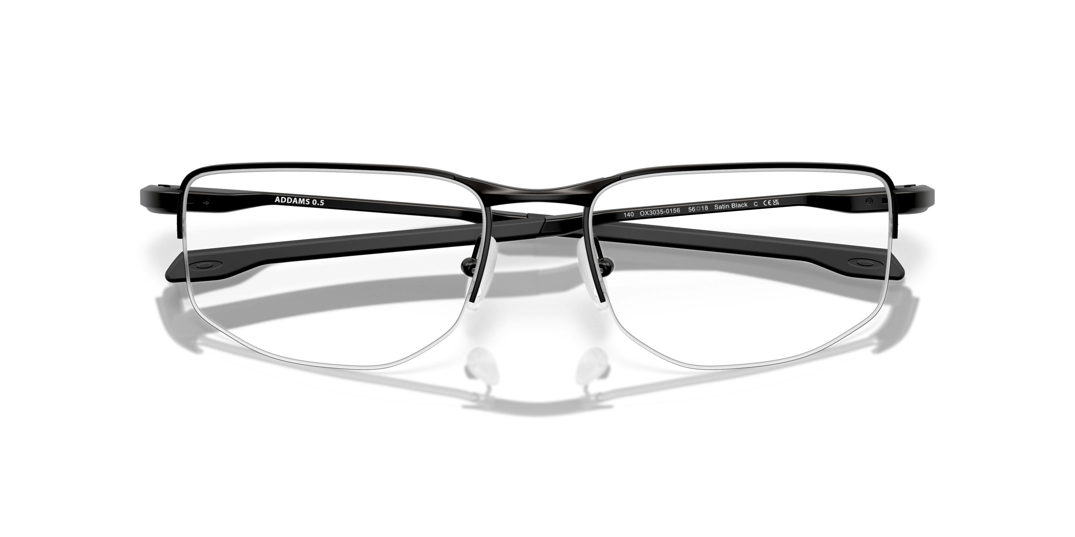 Folded, Oakley ADDAMS 0.5 0OX3035 303501 Brille