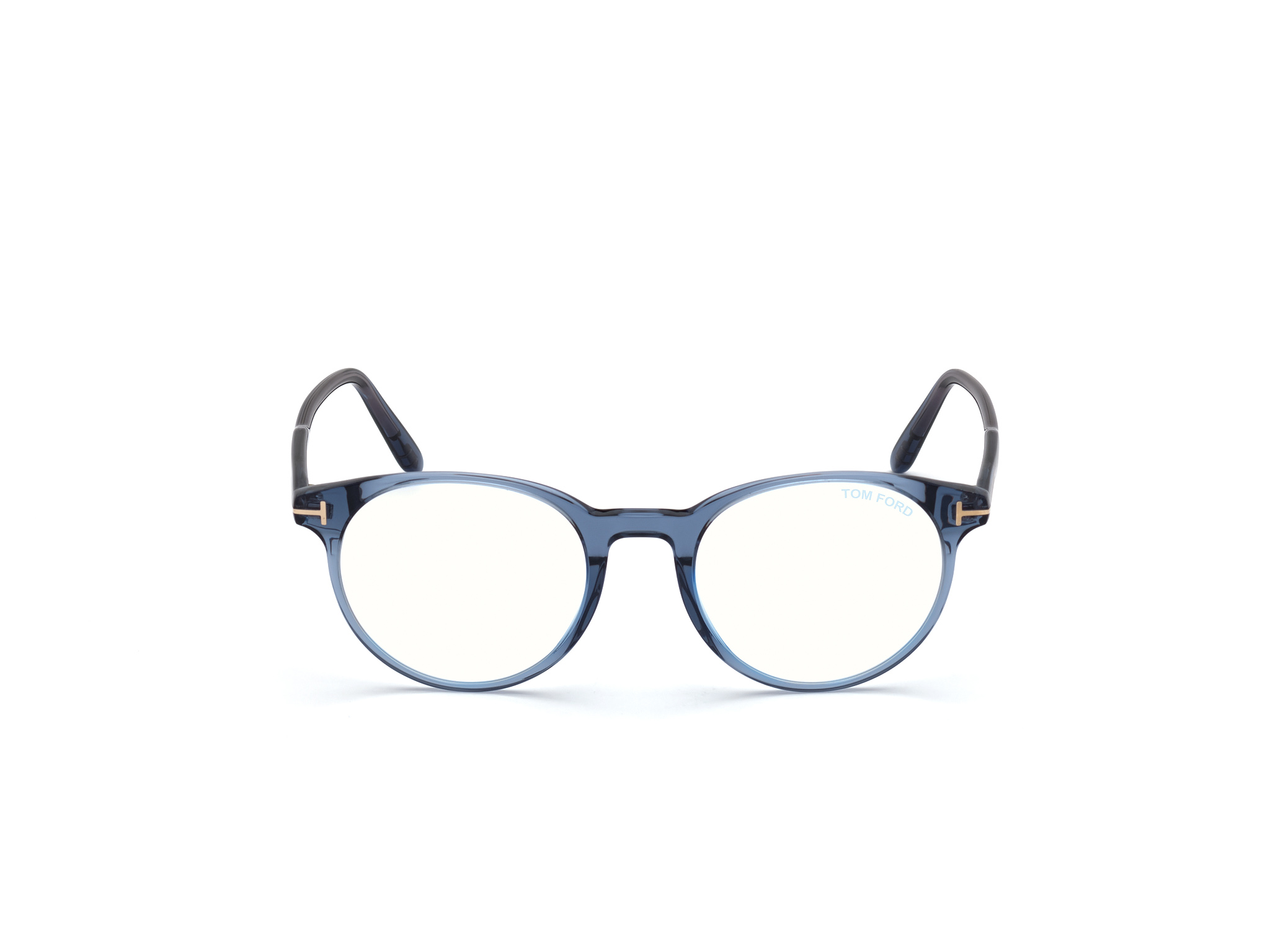 Front Tom Ford FT5695-B 090 Brille Transparent, Blau