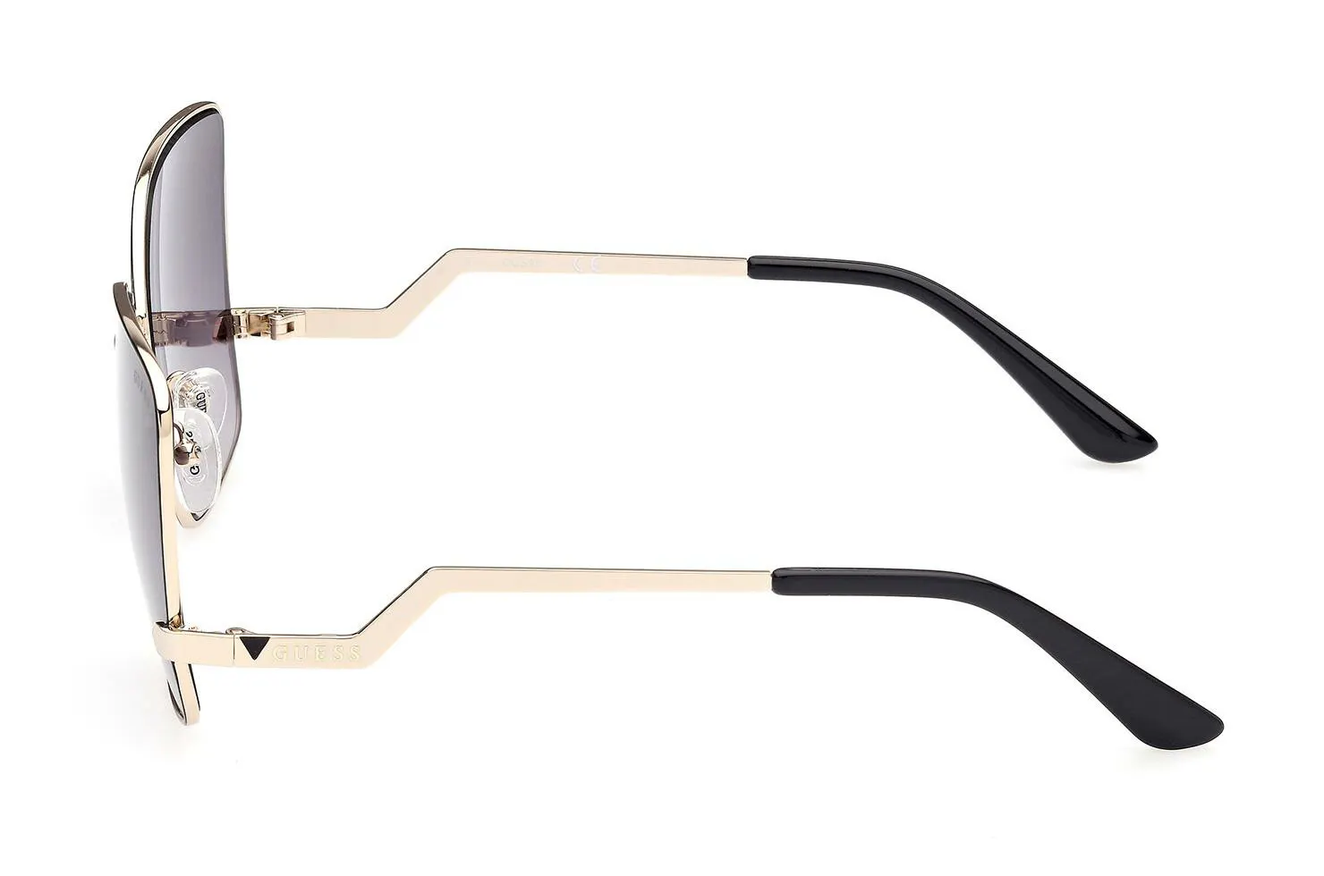 GUESS GU7814 05B Damen Sonnenbrille in Schwarz und Goldfarben | Apollo 