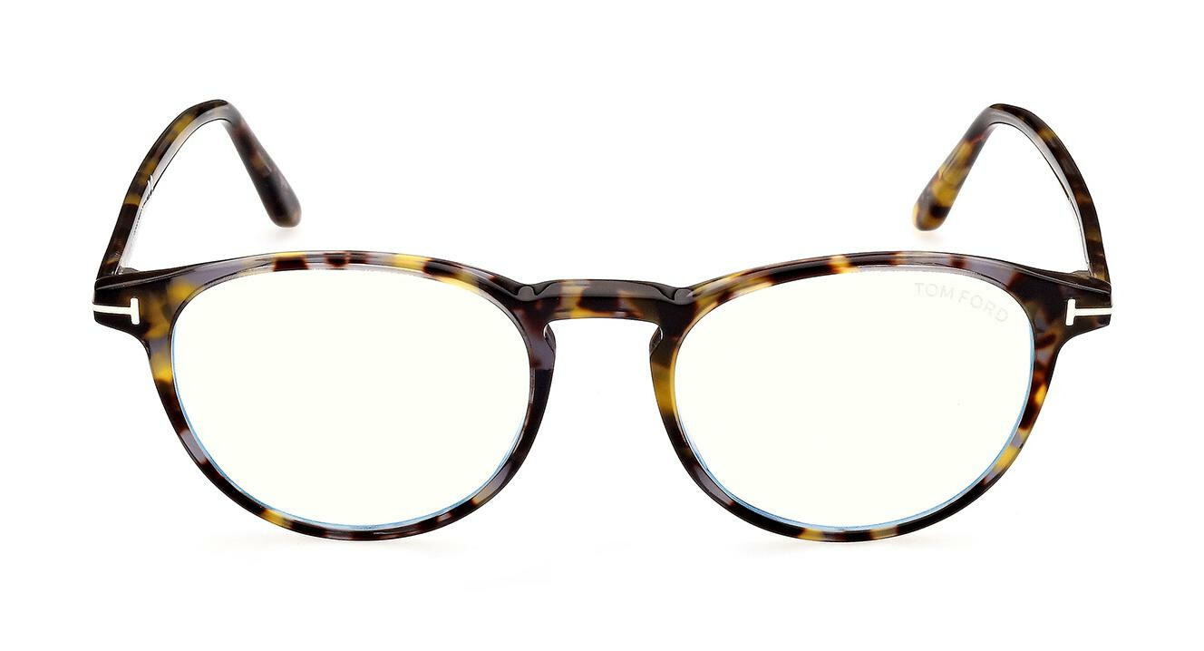 Front Tom Ford FT5803-B 055 Brille Havana, Mehrfarbig