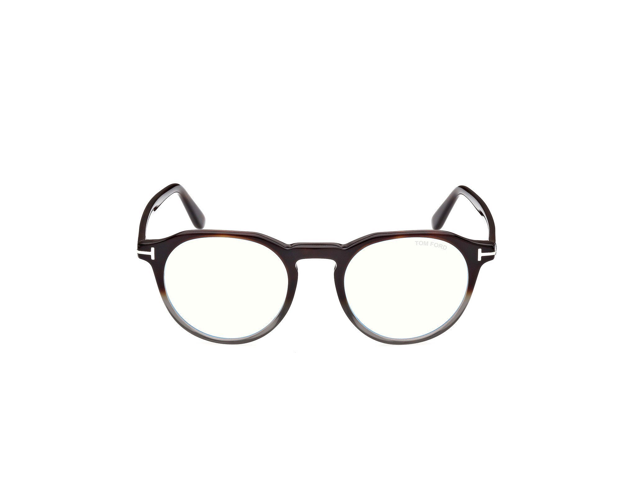 Front Tom Ford FT5833-B 056 Brille Havana, Mehrfarbig