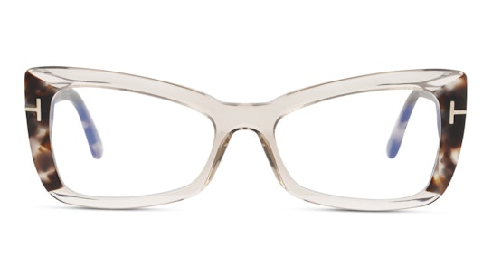 Tom Ford FT5879-B 057 Brille Beige, Transparent