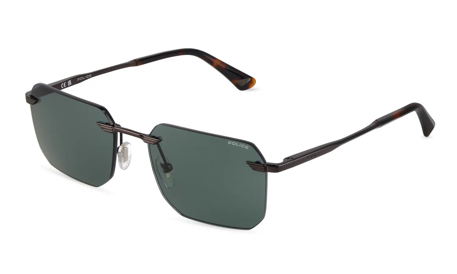 Front, Police OVERFLY 1 SPLU75 570672 Sonnenbrille
