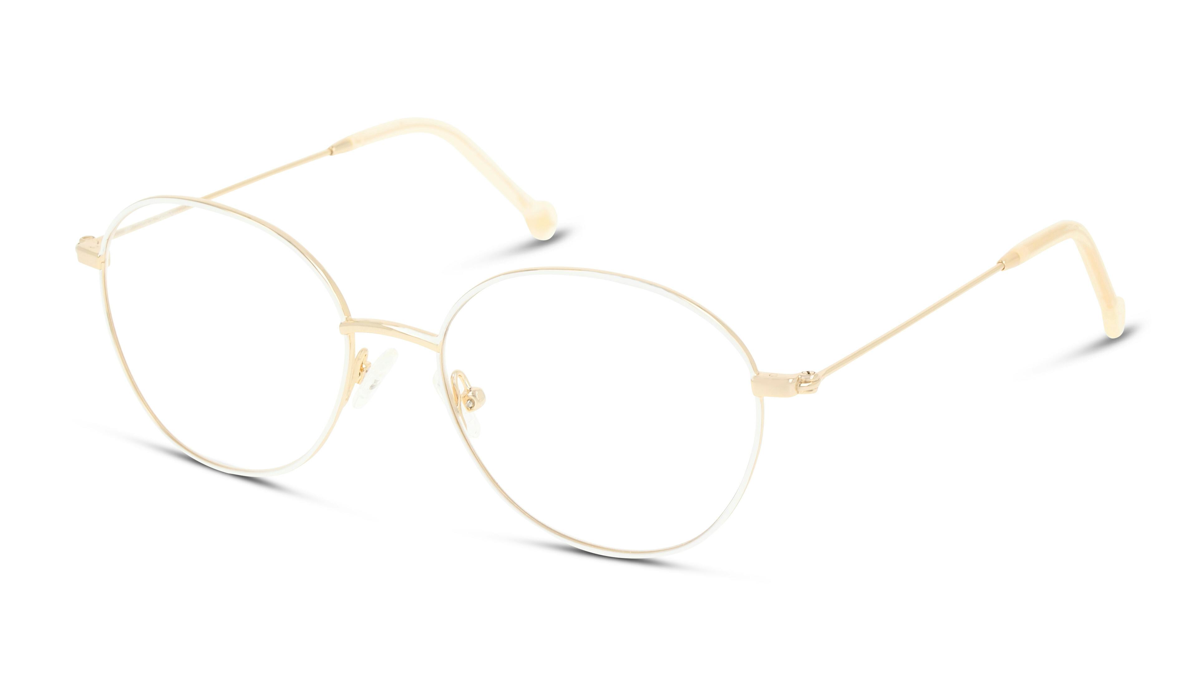 [products.image.angle_left01] monkeyglasses® RENE White/Gold Brille