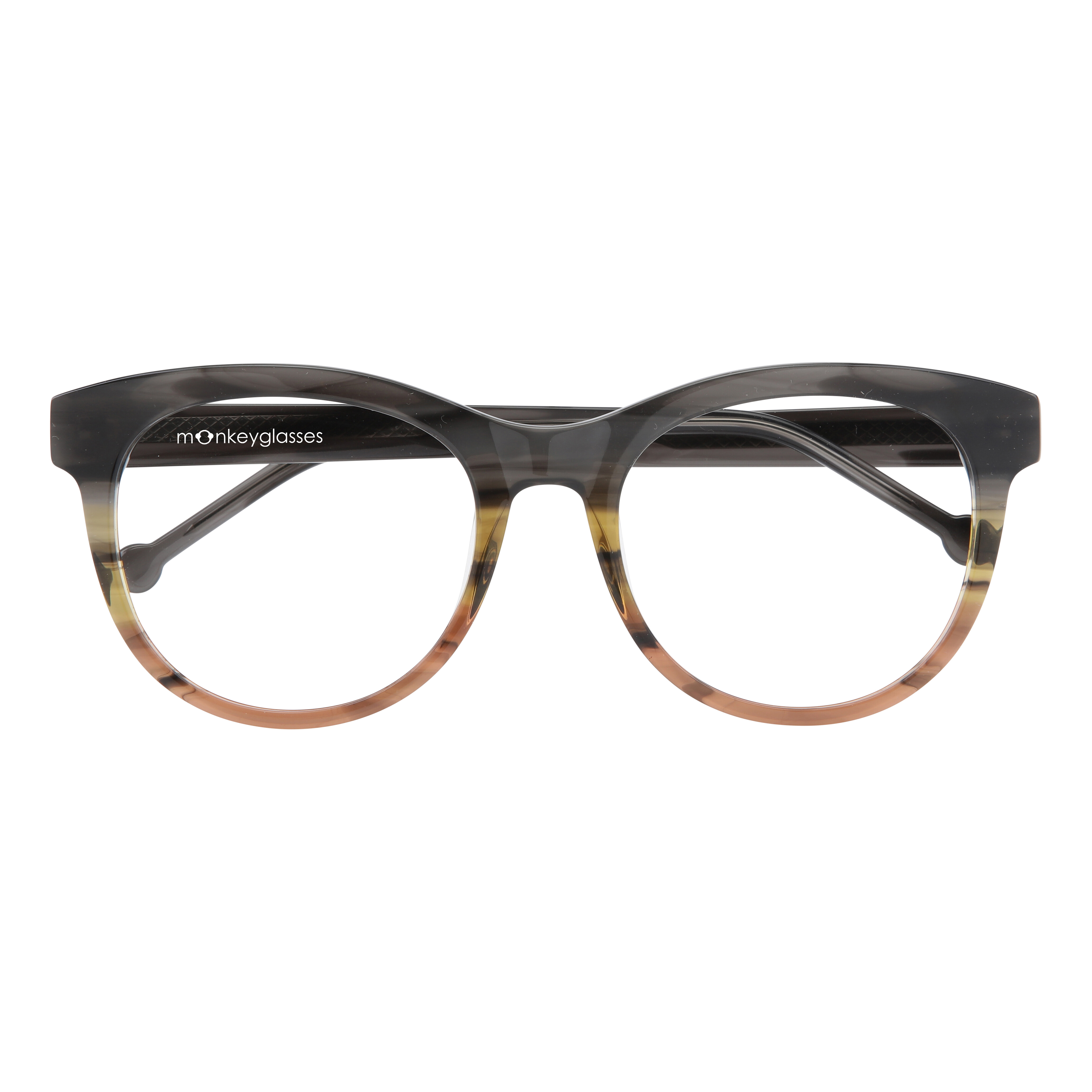 Front monkeyglasses® Venessa 114 Brille Schwarz, Braun
