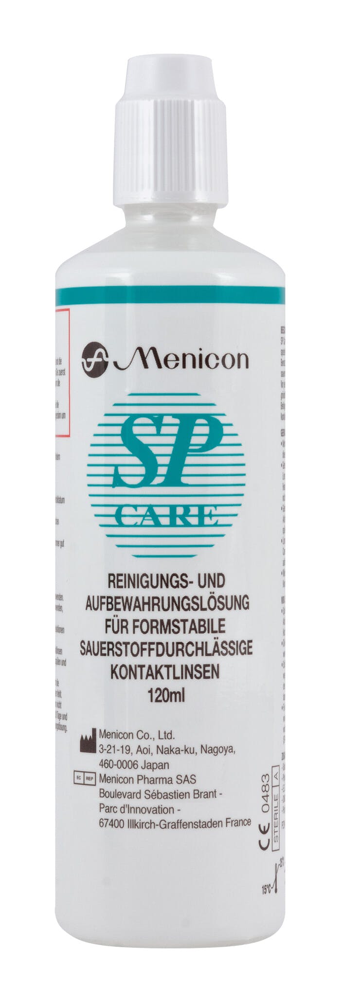 Front, SP Care 120ml Hartlinsenpflege Standardgröße 120ml