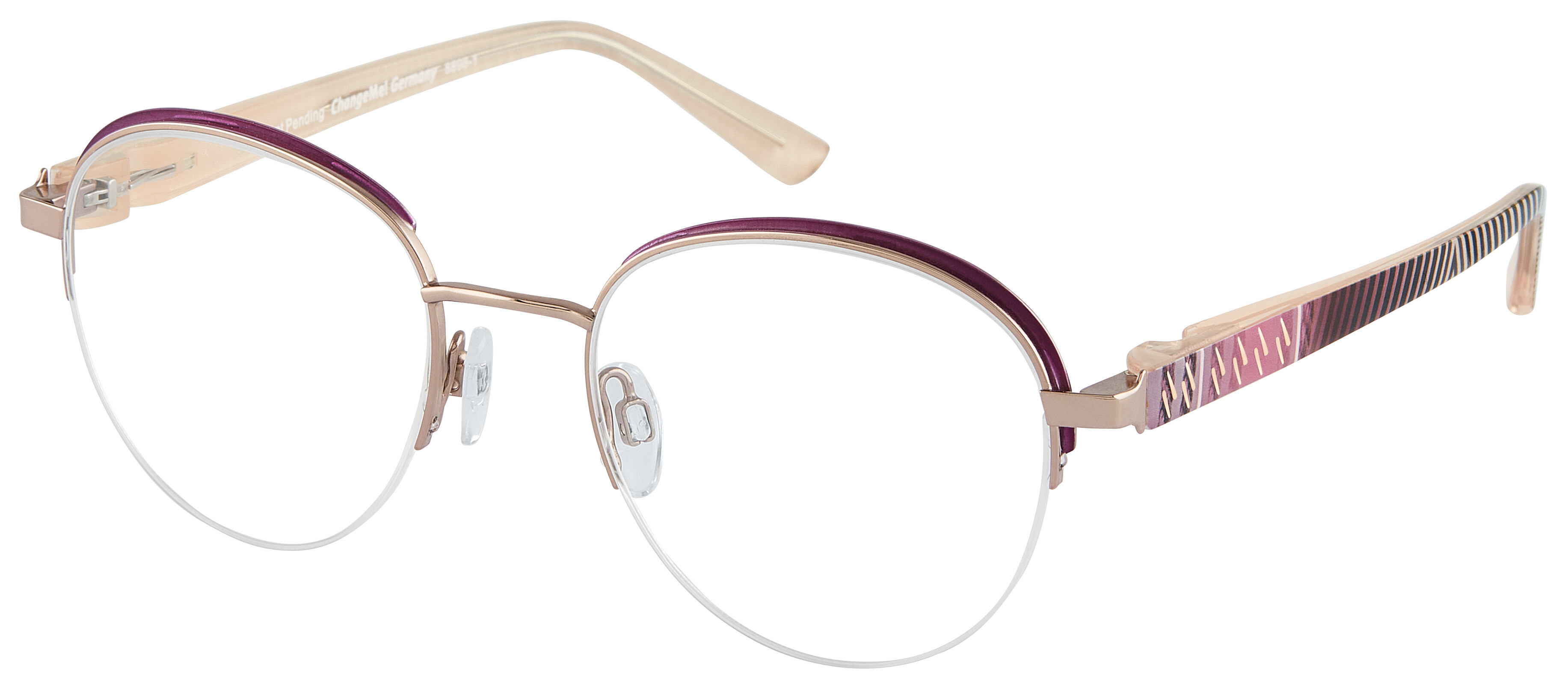Angle_Left01 ChangeMe! 02642 002 Brille Pink Gold, Lila