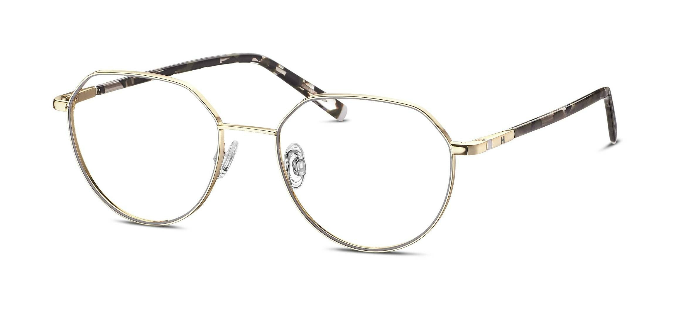 Front HUMPHREY´S eyewear 582355 20 Brille Grau, Goldfarben