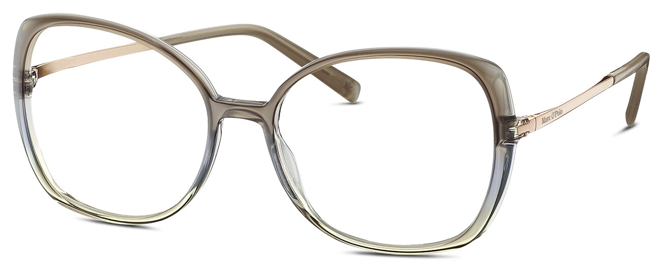 Front MARC O'POLO Eyewear 503183 60 Brille Transparent, Goldfarben