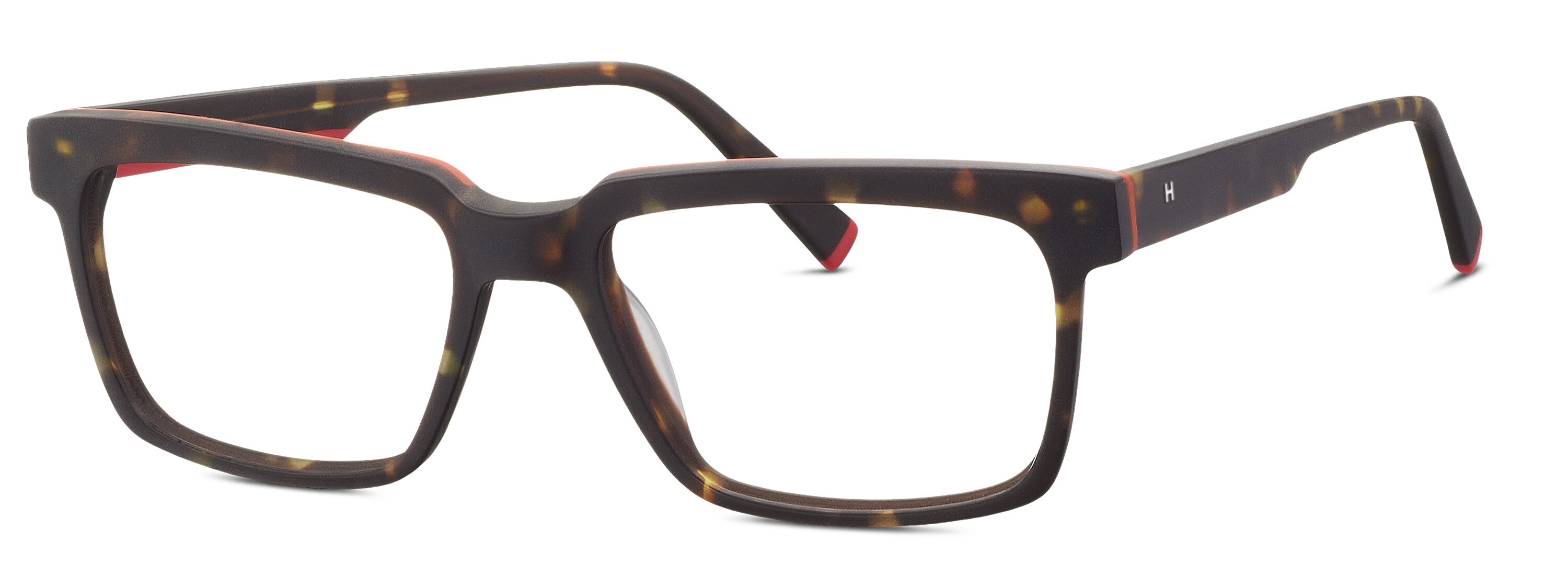 Front HUMPHREY´S eyewear 583154 60 Brille Braun, Rot