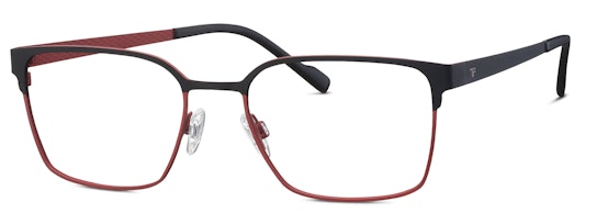 TITANFLEX 820949 15 Brille Schwarz, Rot