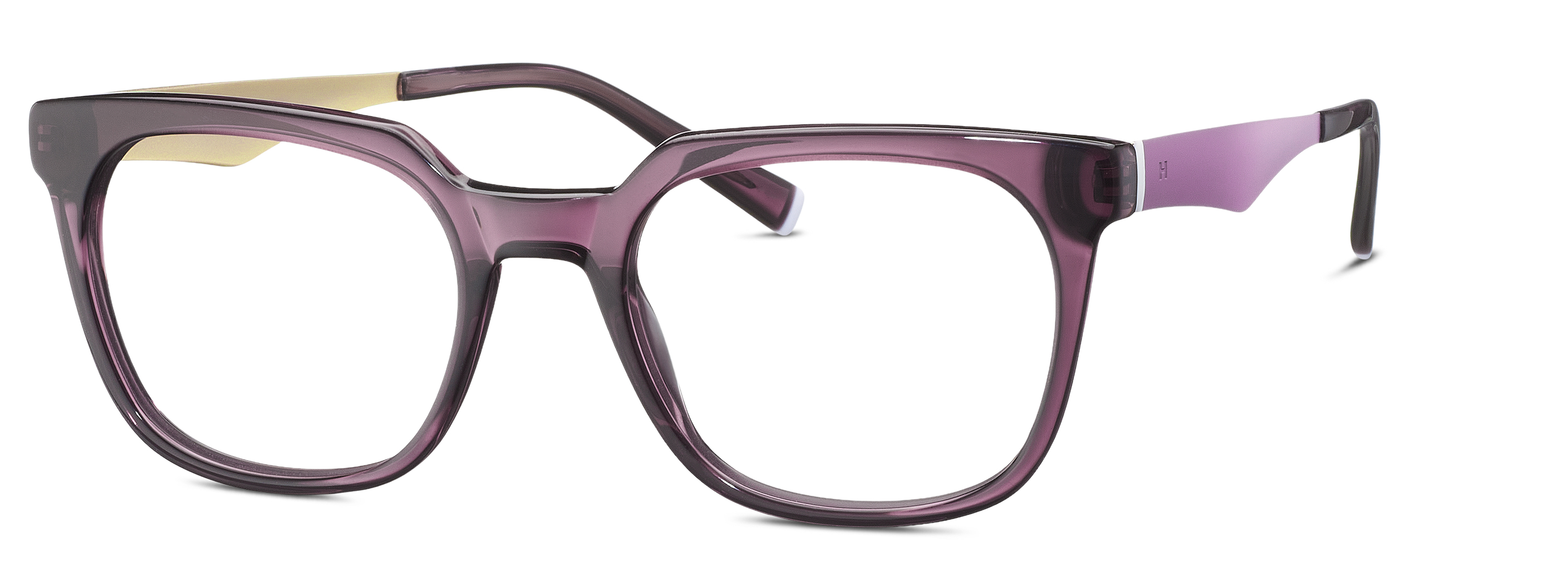 Front HUMPHREY´S eyewear 581129 50 Brille Lila, Transparent