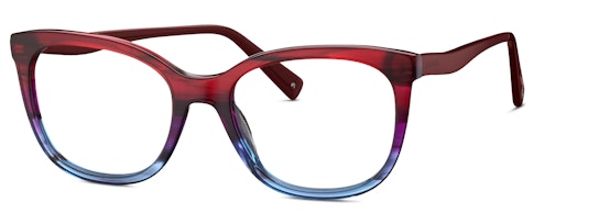 BRENDEL eyewear 903181 57 Brille Rot, Blau