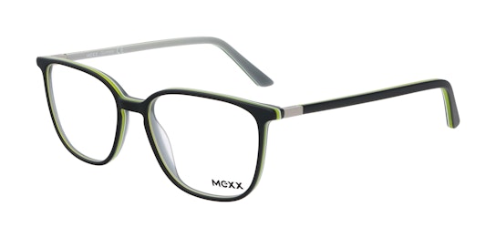Mexx 2544 100 Brille Schwarz, Grün