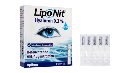 Lipo Nit® Liponit Augentropfen Gel Mono 30x0,4ml Augensprays & -tropfen Standardgröße 12ml