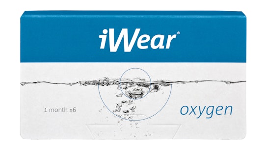 iWear® iWear® oxygen Monatslinsen Sphärisch Monatslinsen 6 Linsen pro Packung, pro Auge