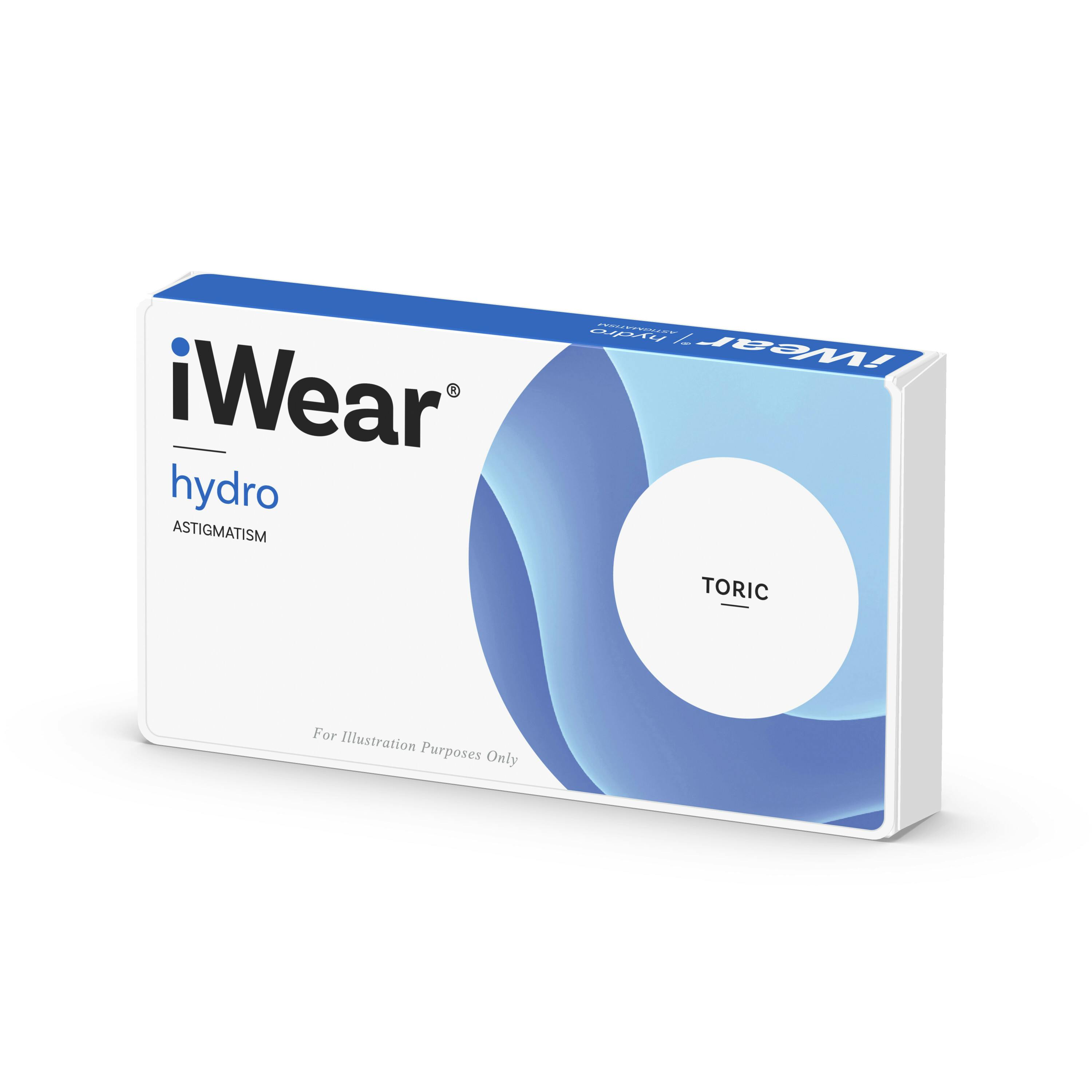 [products.image.front] iWear® hydro astigmatism Monatslinsen