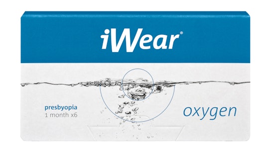 iWear® iWear® oxygen presbyopia D-Typ Monatslinsen 6 Linsen pro Packung, pro Auge