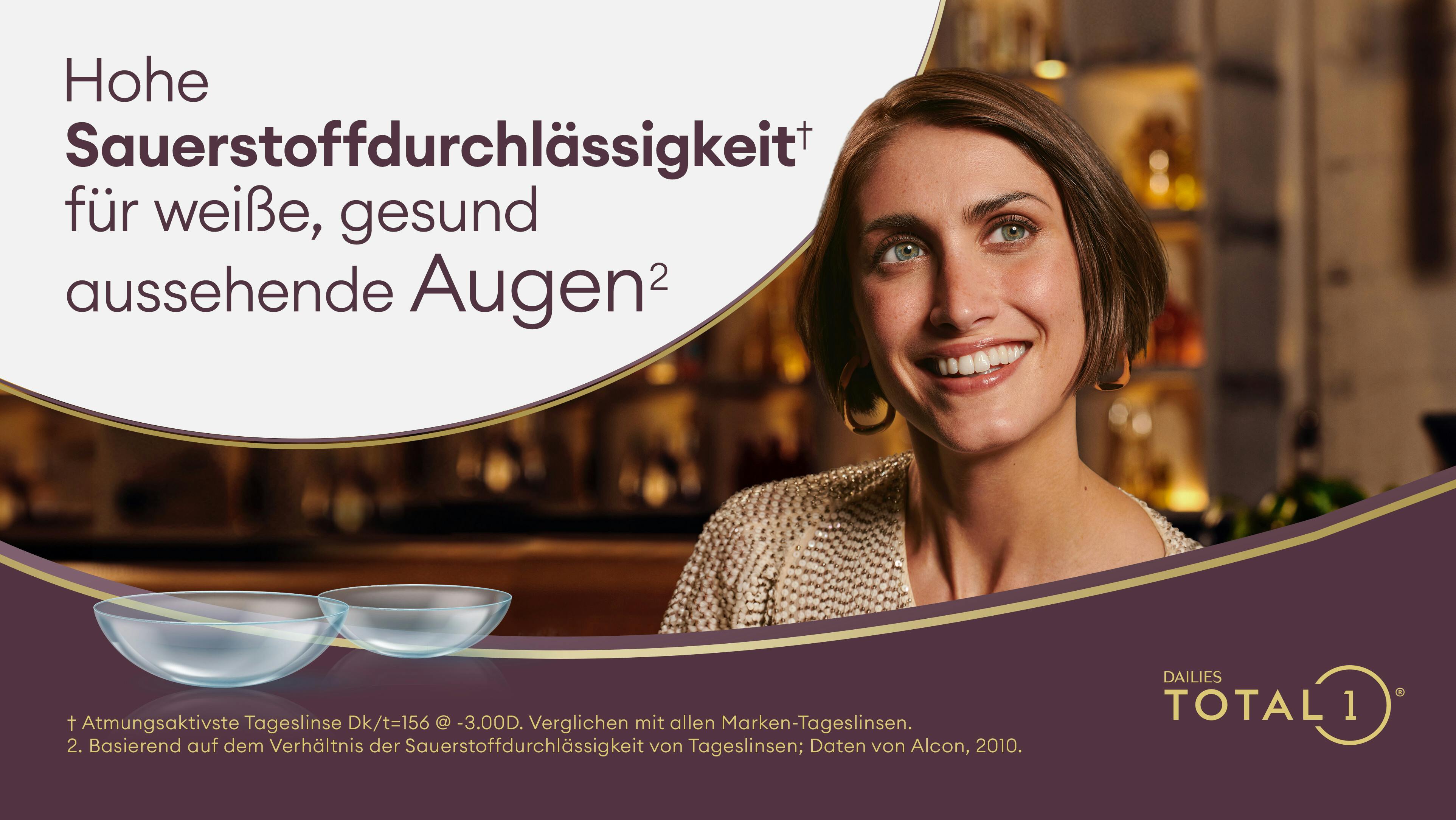 On_Model_Female02, DAILIES® Total 1 Tageslinsen Sphärisch