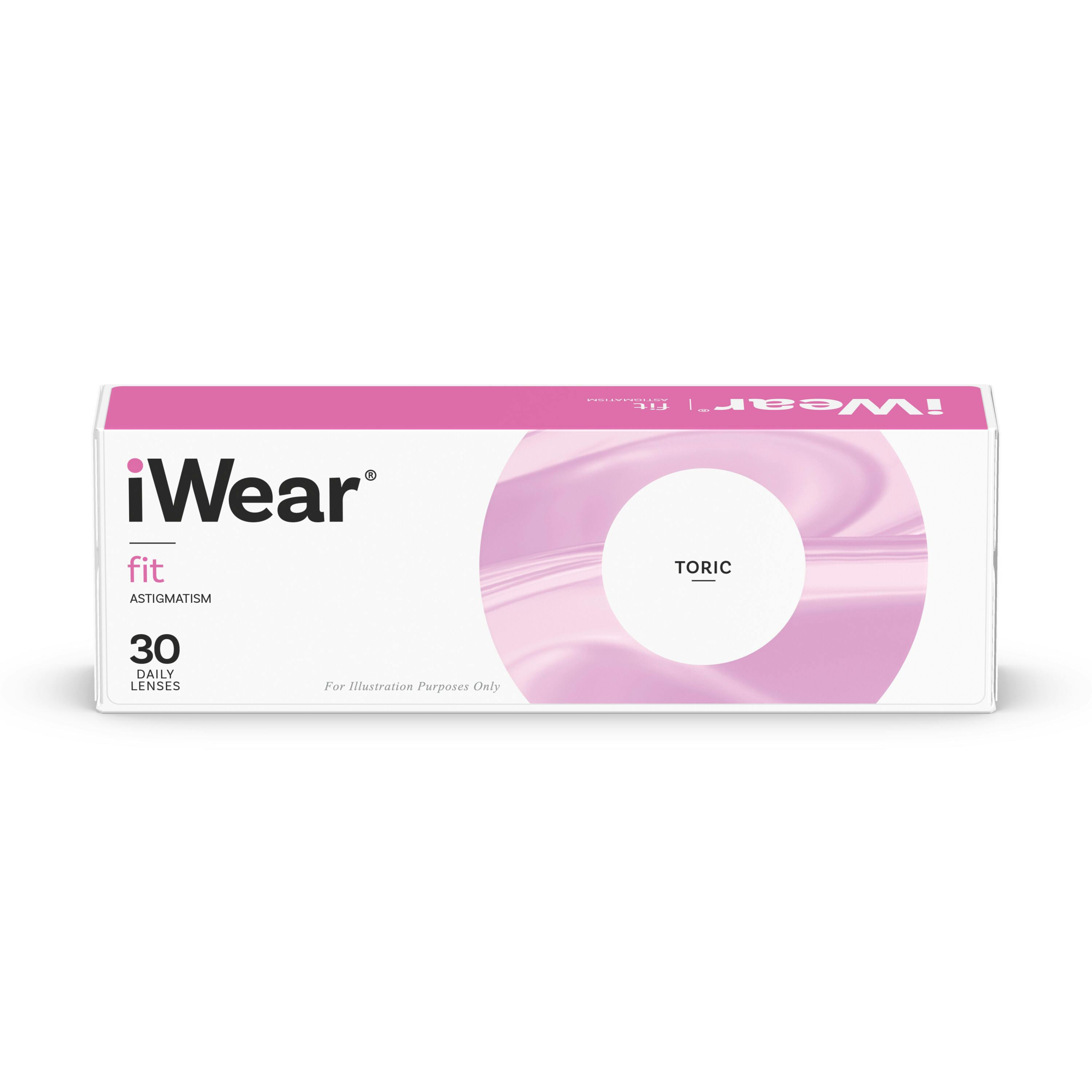 [products.image.front] iWear® fit astigmatism Tageslinsen