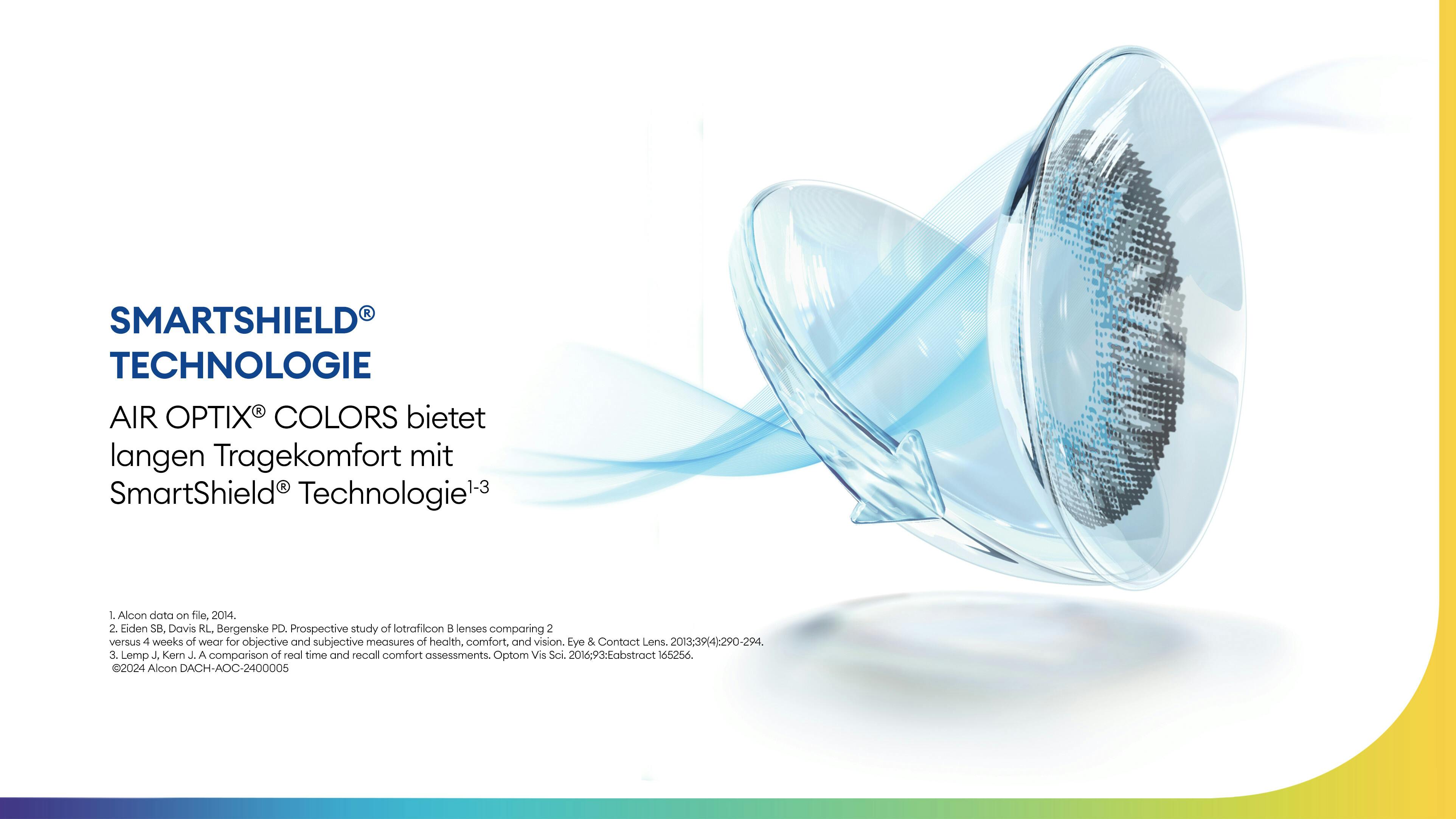 Detail05, AIR OPTIX® COLORS - Honey Monatslinsen