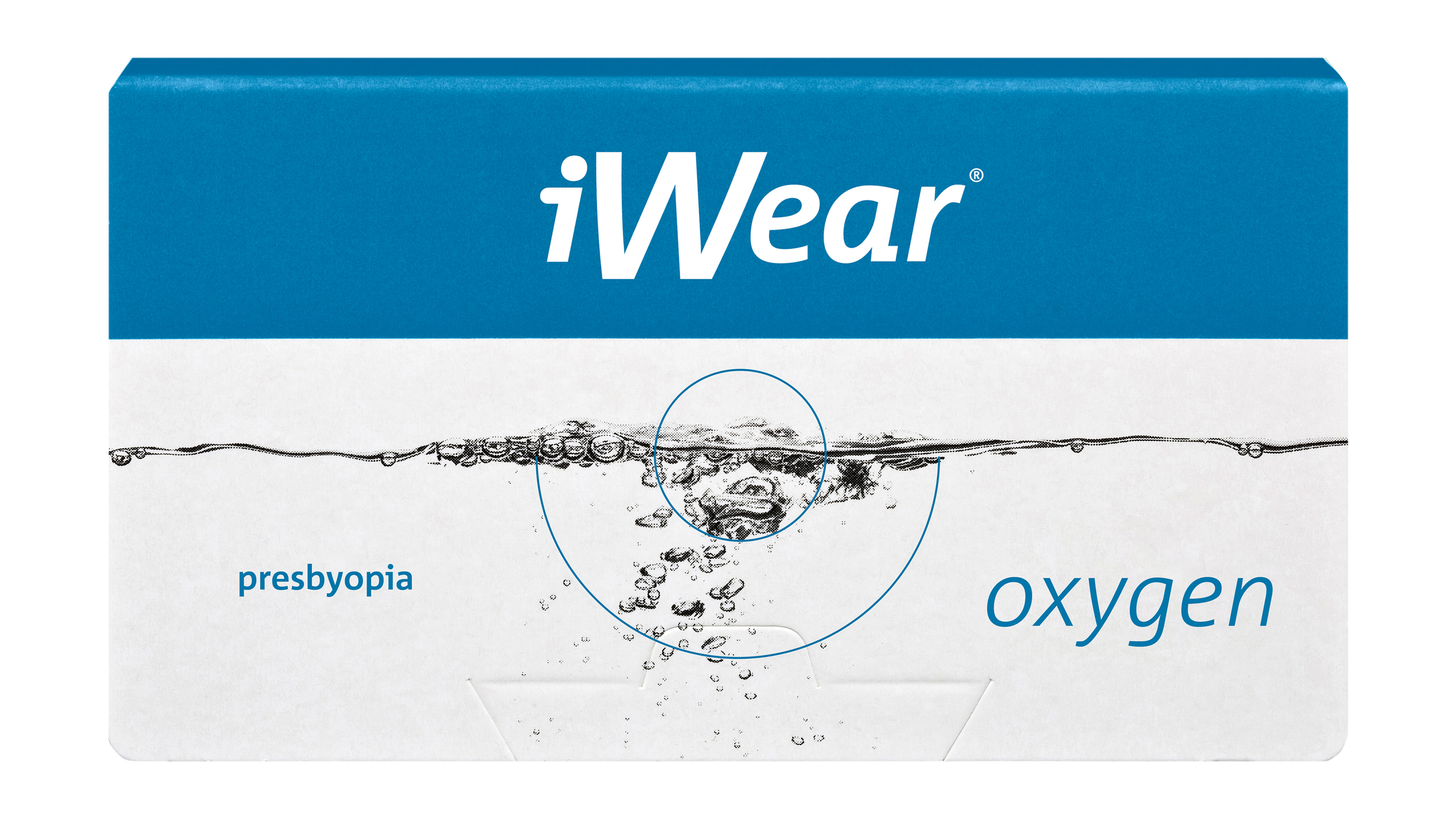 Front iWear® iWear® oxygen presbyopia N-Typ Monatslinsen 1 Linse pro Packung, pro Auge