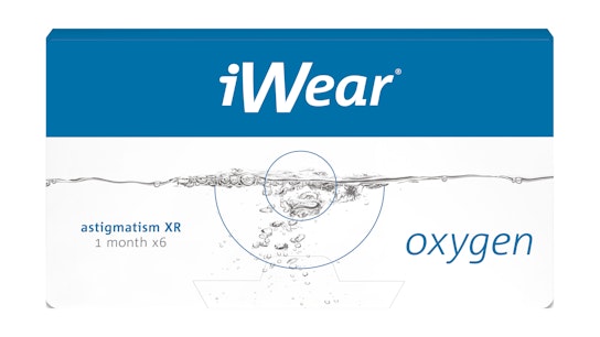 iWear® iWear® oxygen XR astigmatism Monatslinsen 6 Linsen pro Packung, pro Auge