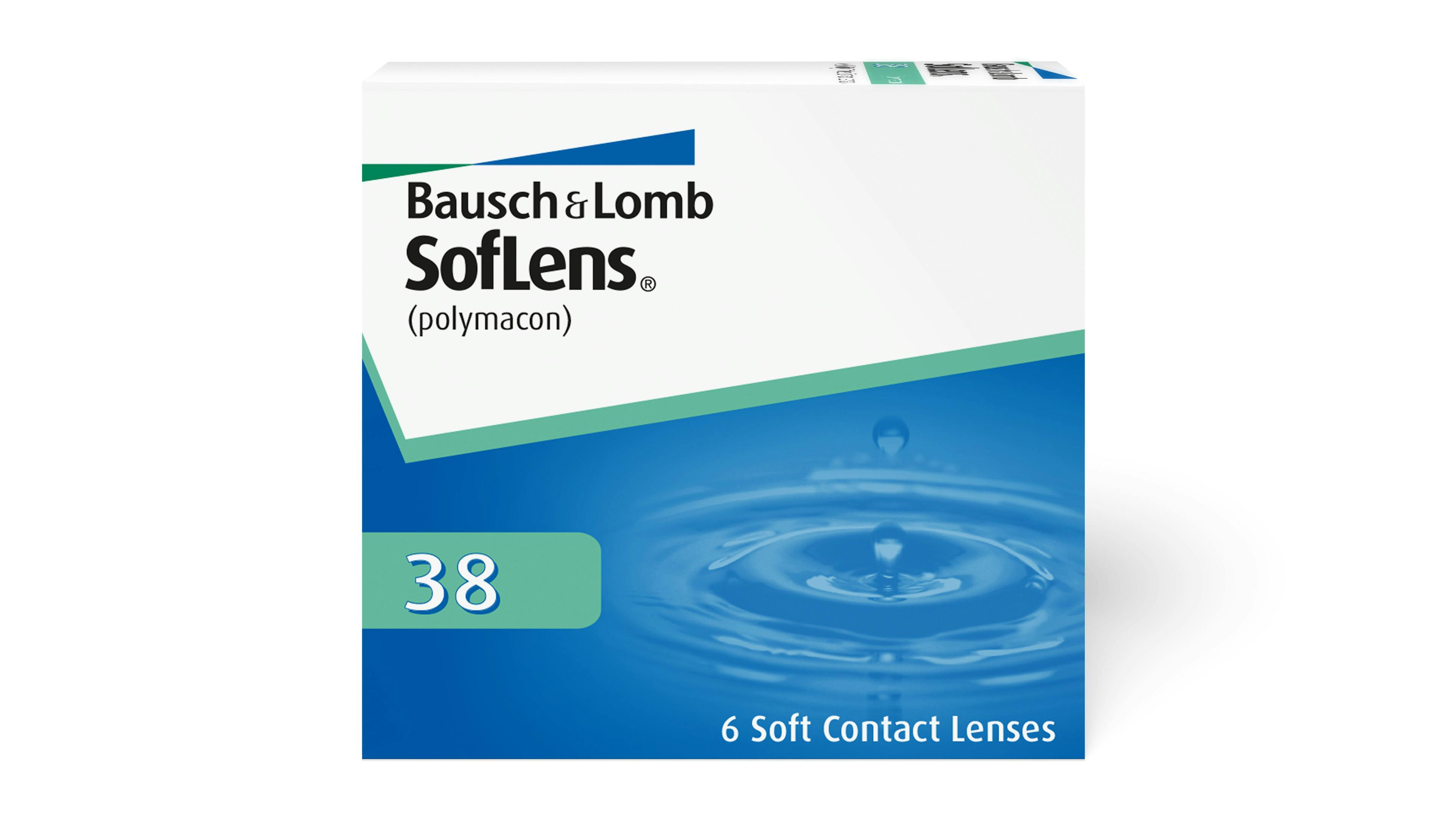 [products.image.front] SOFLENS 38 (6CL) Monatslinsen Sphärisch