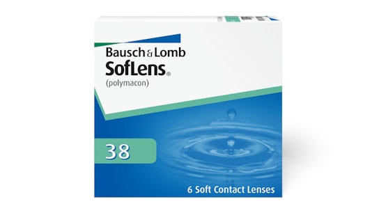 SofLens® SOFLENS 38 (6CL) Monatslinsen Sphärisch Monatslinsen 6 Linsen pro Packung, pro Auge