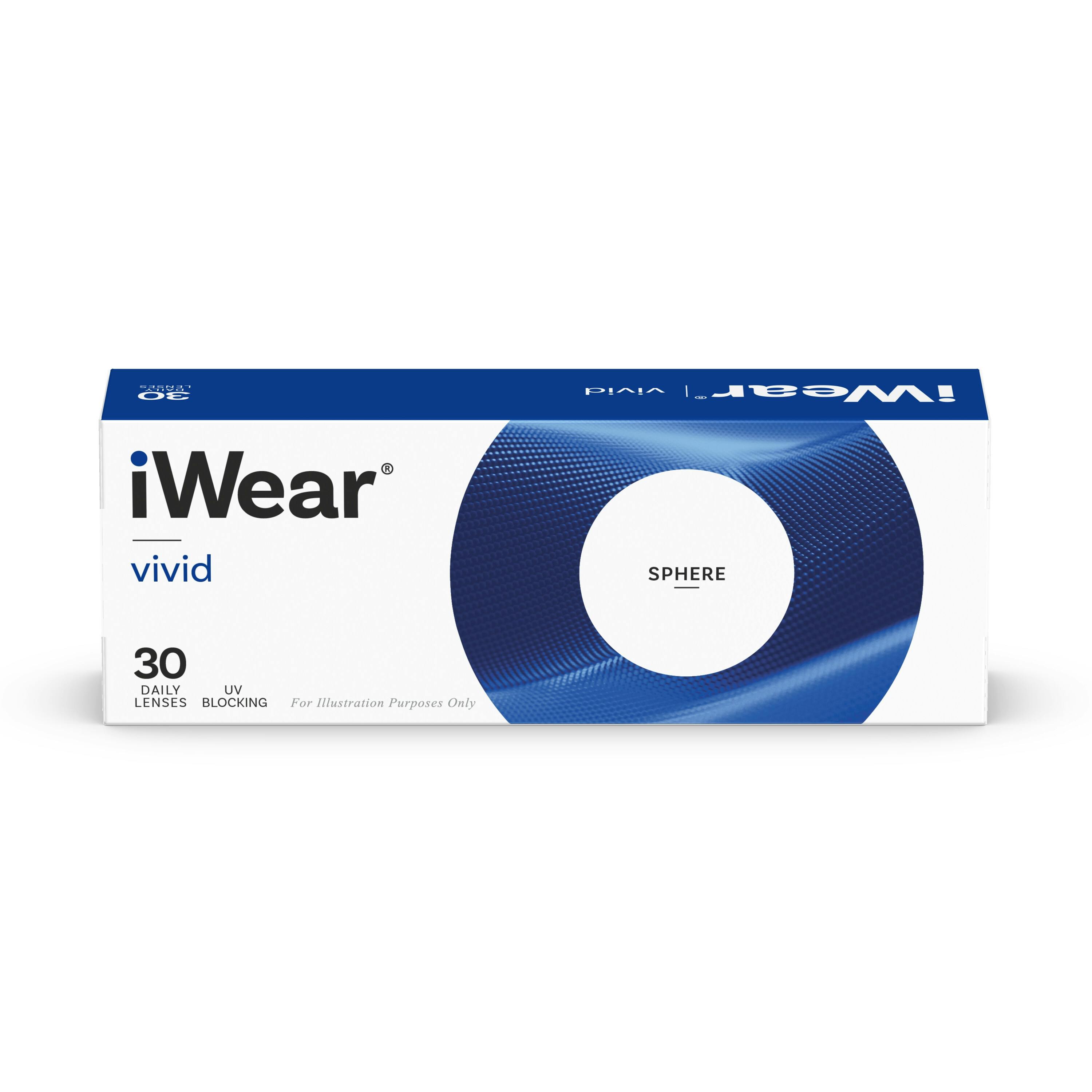 [products.image.front] iWear® vivid Tageslinsen Sphärisch