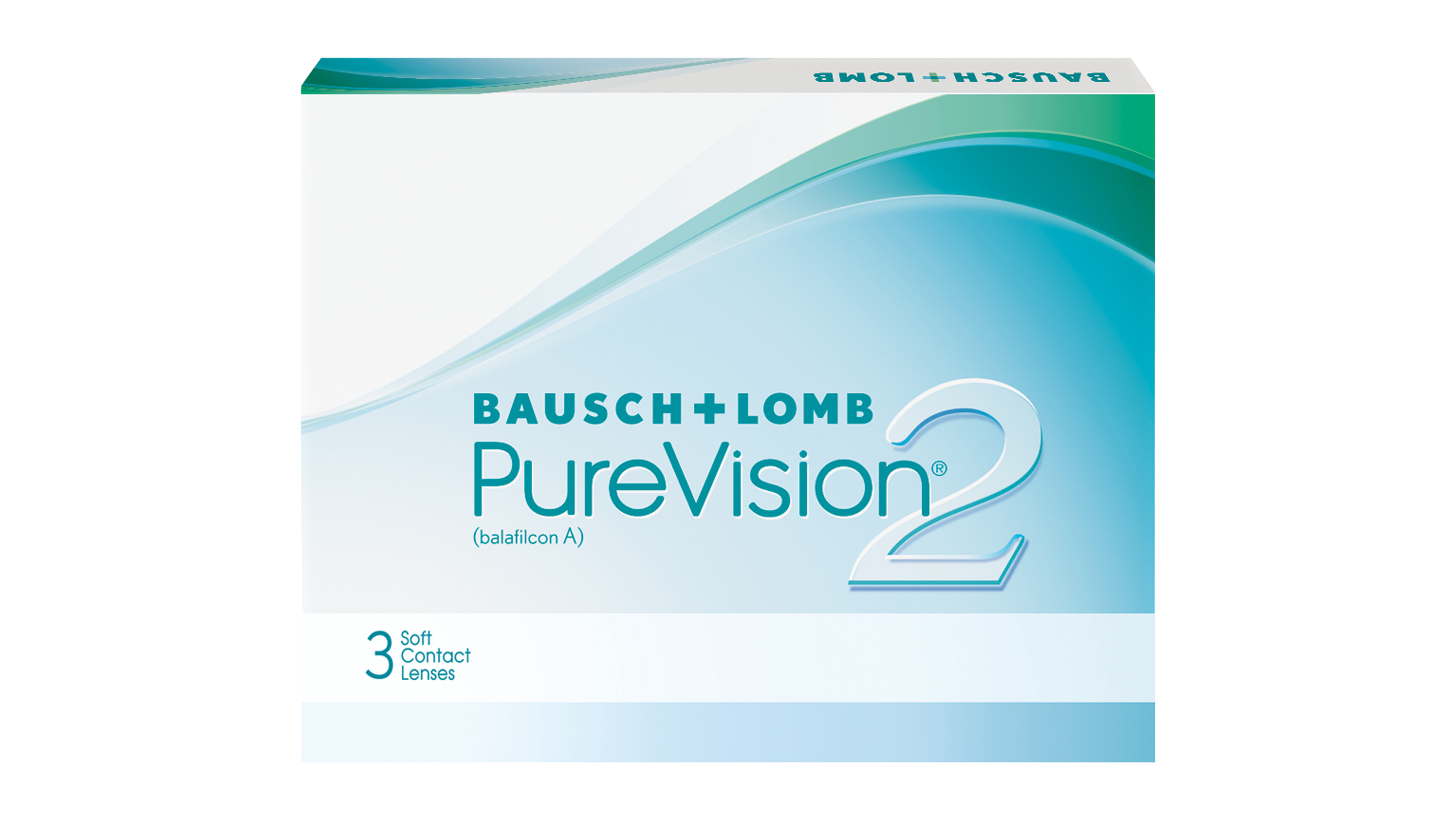 Front PureVision® PureVision® 2 HD Monatslinsen Monatslinsen 3 Linsen pro Packung, pro Auge