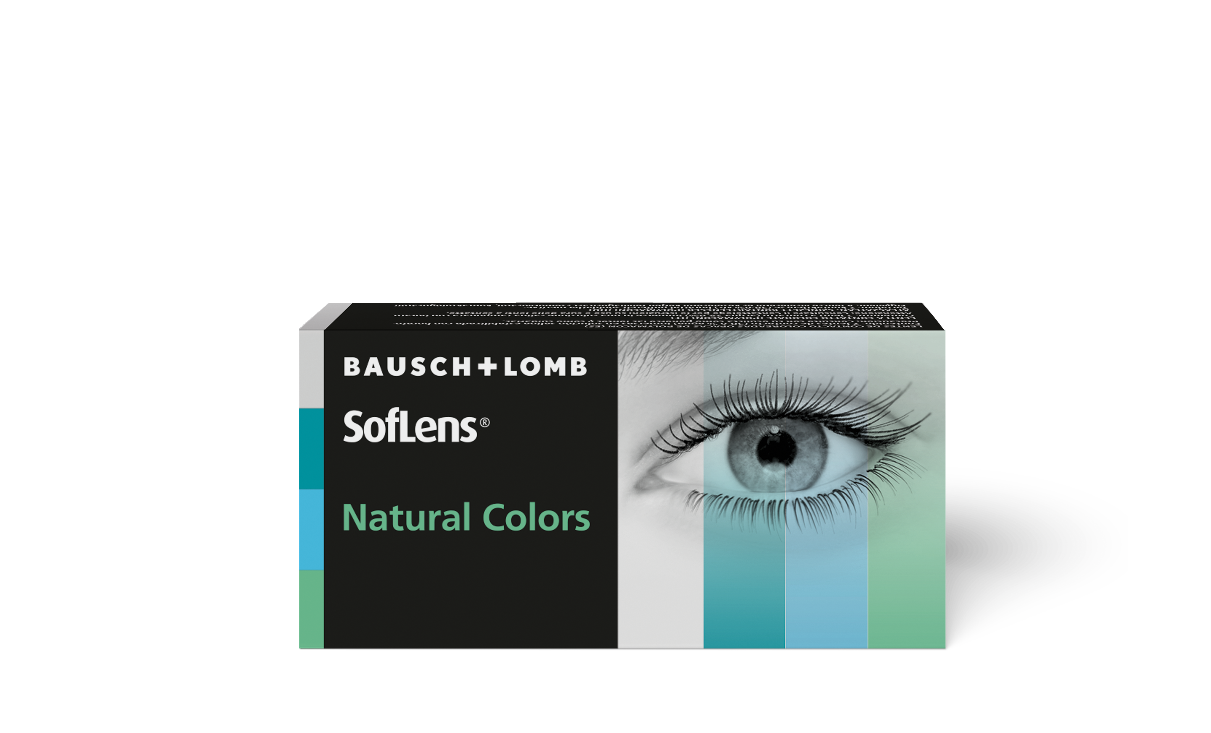 Front SofLens® SofLens Natural Colors 2er Monatslinsen Monatslinsen 2 Linsen pro Packung, pro Auge