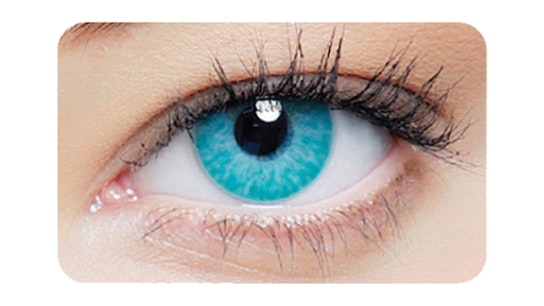 clearcolor™ Halloween Kontaktlinsen 1-DAY Blue Tageslinsen 2 Linsen pro Packung, pro Auge