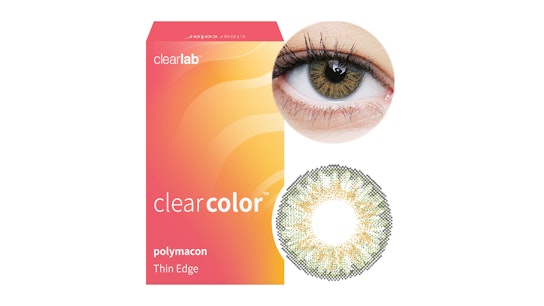 clearcolor™ Clearcolor™ Blends - Green Farblinsen Farblinsen 2 Linsen pro Packung, pro Auge