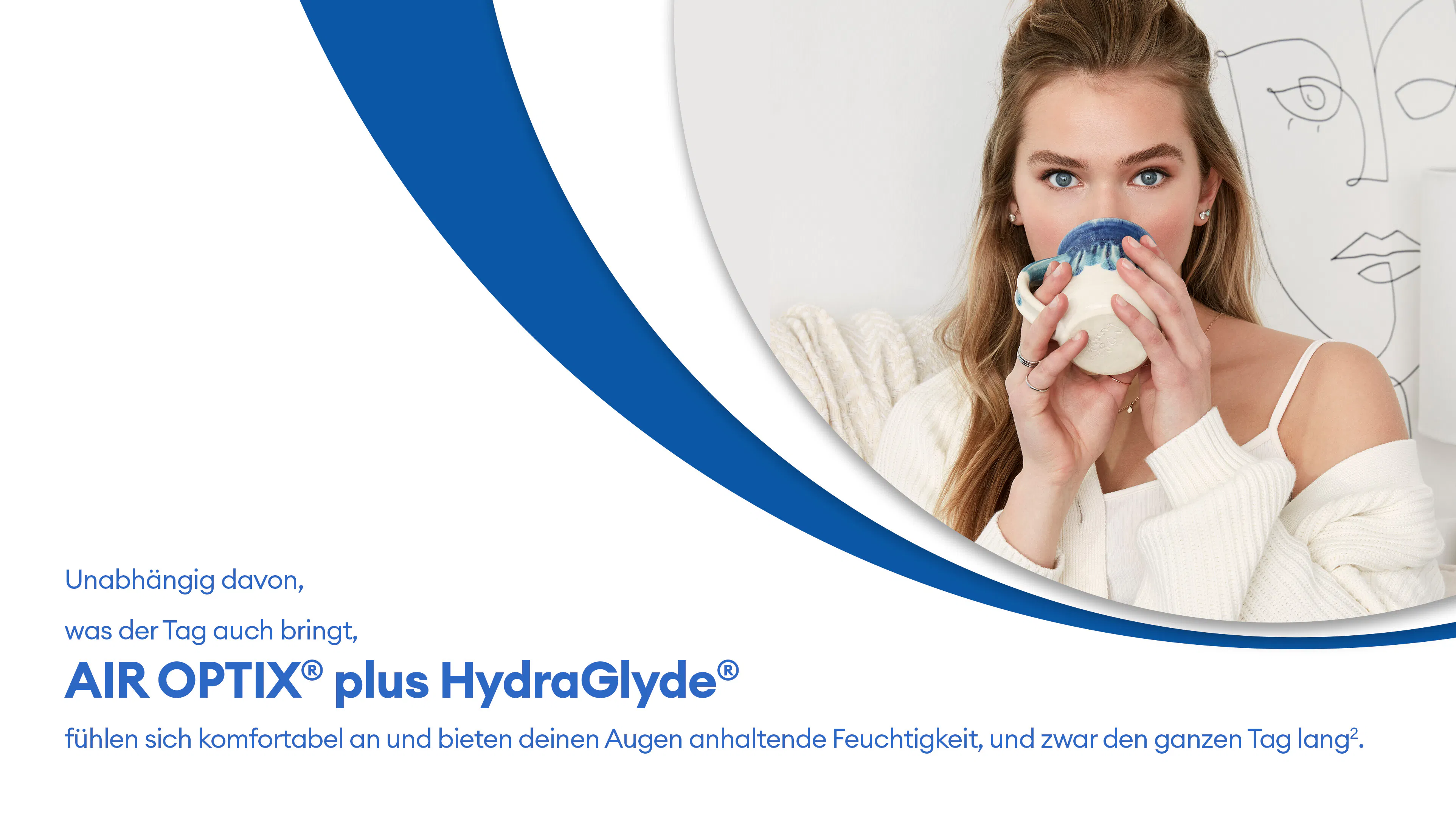 Detail03, AIR OPTIX® plus HydraGlyde Monatslinsen