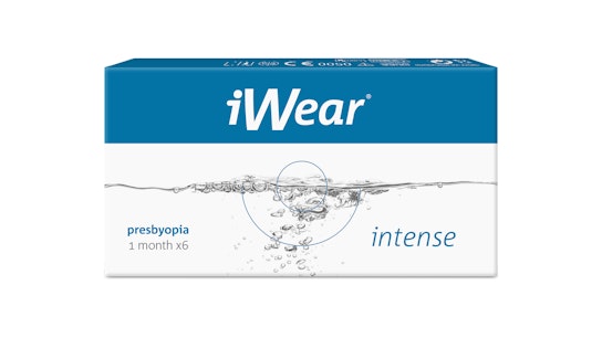 iWear® iwear intense presbyopia Monatslinsen Monatslinsen 6 Linsen pro Packung, pro Auge