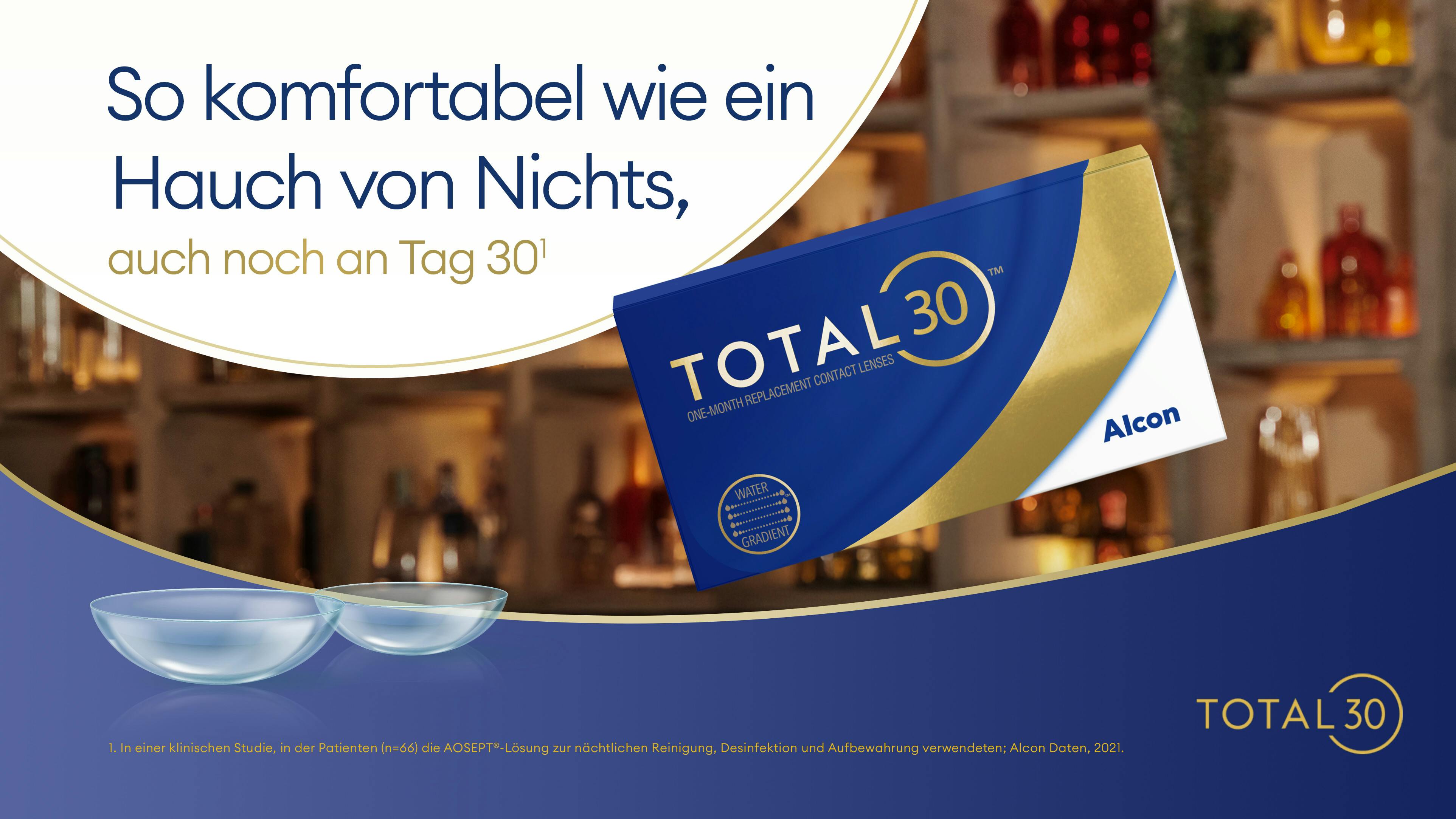 On_Model_Female03, Total 30® Monatslinsen Sphärisch
