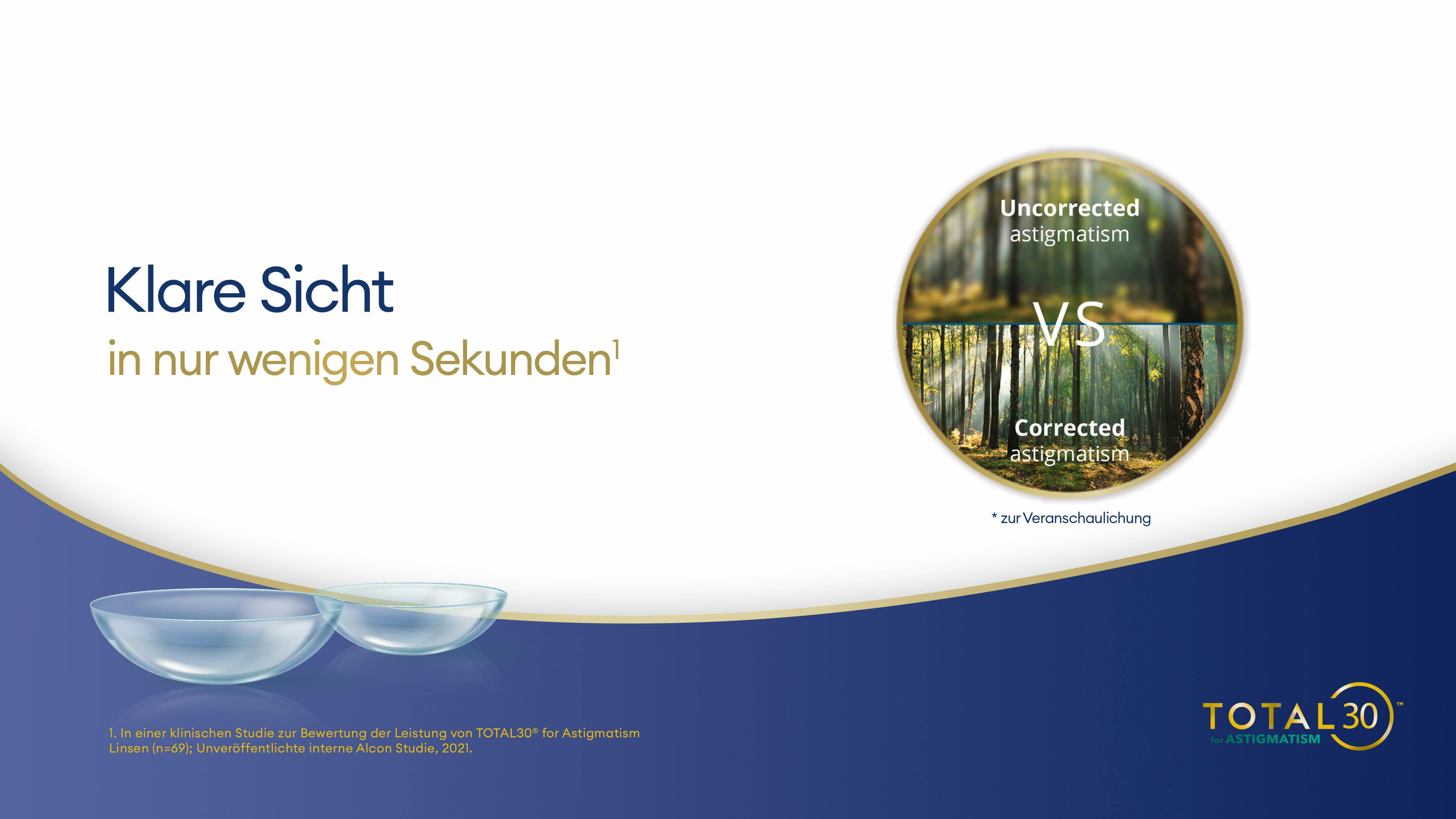 On_Model_Female02, Total 30 astigmatism 6er Monatslinsen